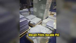 Feuilles de PVC durables pour des impressions éclatantes