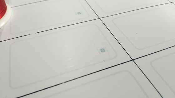 5x5 Pvc Rfid Inlay / Prelam Sheets Pour la production de cartes Rfid