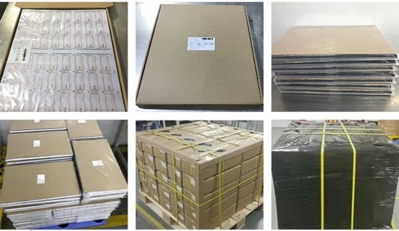 A3 A4 ou taille personnalisée double interface DI incrustation en PVC recyclée feuille de prélam pour la production de cartes intelligentes