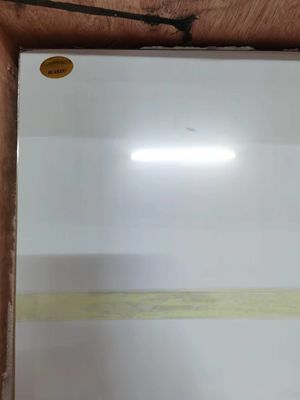Plaque d'acier de laminage de carte A3+Taille Finition à motif de soie mate brillante pour la production de cartes en plastique