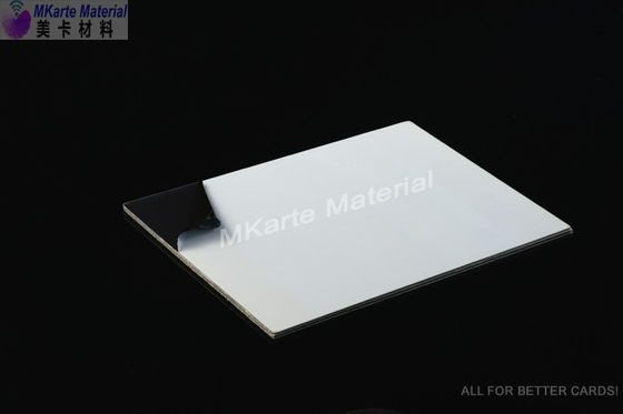 Plaque d'acier de laminage de carte A3+Taille Finition à motif de soie mate brillante pour la production de cartes en plastique