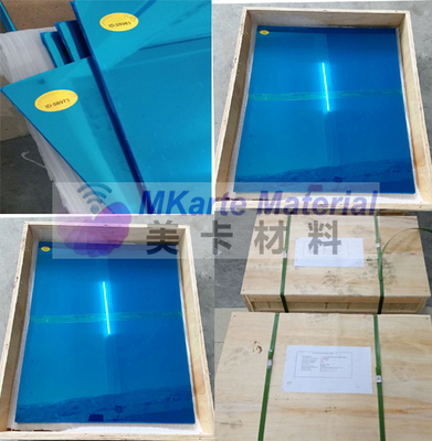 Plaque de lamination brillante d'épaisseur 0,4-1,0 mm pour la production de cartes à puce, avec brillance des deux côtés
