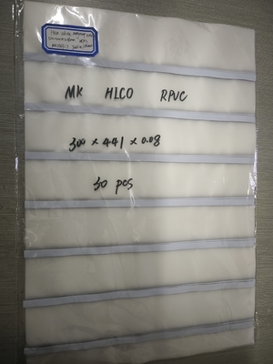 Revêtement de carte à bande magnétique enduite de colle pour superposition 0,04-0,1 mm de carte de membre HICO LOCO