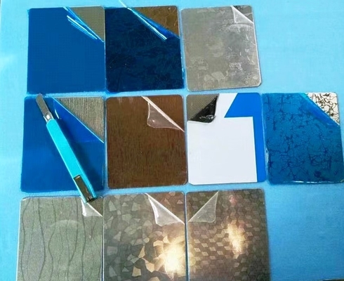 Dureté de surface HRC19 Plaque d'acier de stratification Acier inoxydable 430BA Pour la stratification de cartes plastiques