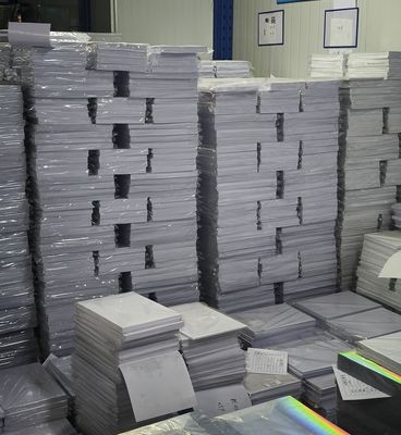 Feuille de PVC imprimable à jet d'encre blanche avec une résistance à l' écaillage élevée pour des images haute résolution et des tailles personnalisées