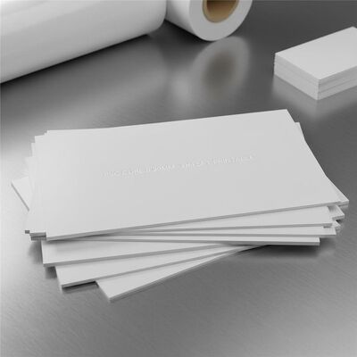 0.30 mm épaisseur Offset imprimable en PVC feuille de base pour la production de cartes bancaires