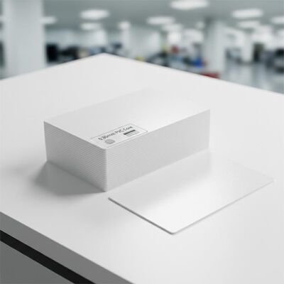 0.30 mm épaisseur Offset imprimable en PVC feuille de base pour la production de cartes bancaires