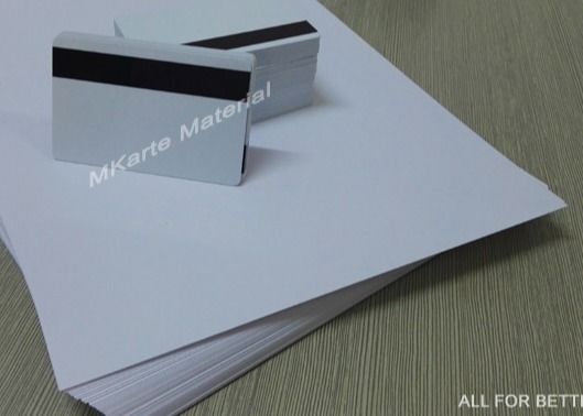 Digital double face imprimant le PVC couvre le matériel blanc commun blanc/de dîner couleur de Smart Card