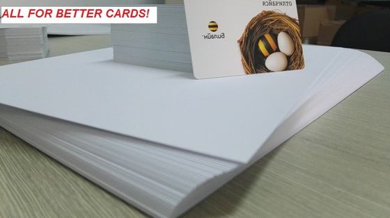 La feuille fiable à extrémité élevé de noyau de PVC pour IC sans contact carde Prelam/MARQUETERIE