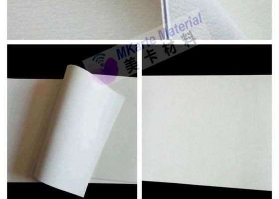Matériel de laine de coussin de feutre de protection stratifié par blanc d'A4 3mm pour la stratification de carte de RFID