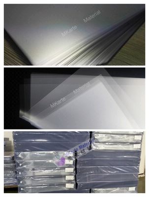 Le PVC résistant d'abrasion a recouvert la feuille pour le divers indigo/Konica Minolta de HP d'imprimantes de Digital