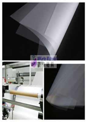 Feuille enduite en plastique à haute impression de film de l'eau PETG pour la fabrication matérielle de cartes de PETG