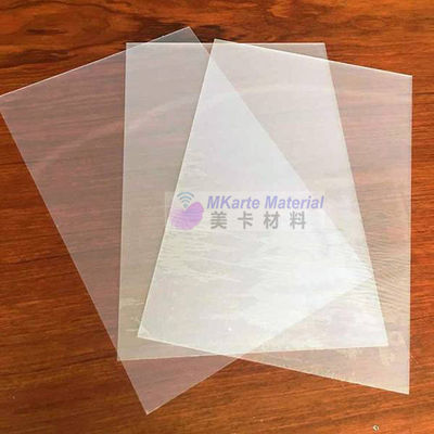 Feuille non de stratification de PVC de jet d'encre de 0.58mm avec 2 feuilles d'impression plus 1 feuille moyenne de noyau