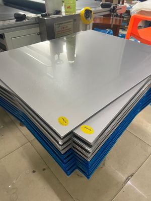 plaques d'acier ultra brillantes de stratification de matériel de carte de PVC d'épaisseur de 0.6mm-1.0mm