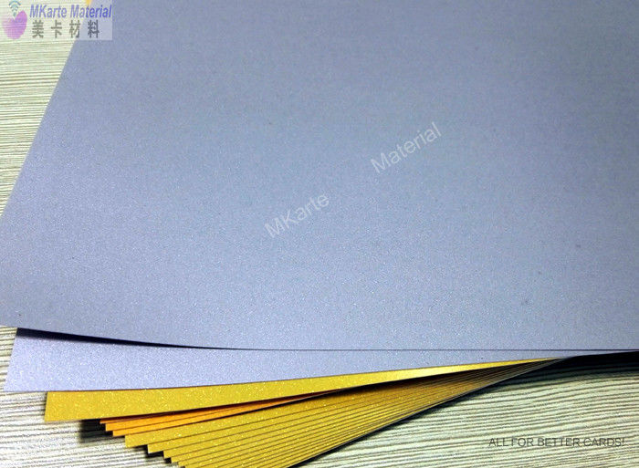 Couleur d'or/argentée de feuille de PVC de jet d'encre d'A3 A4 pour l'imprimante à jet d'encre d'Epson
