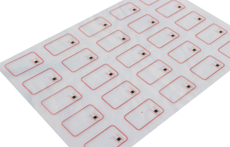 5x5 Pvc Rfid Inlay / Prelam Sheets Pour la production de cartes Rfid