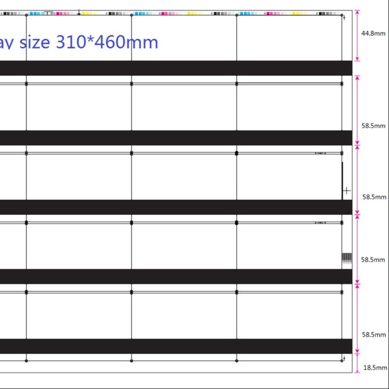 Température de stratification 110-150C Hico 0,06 mm Surfaces revêtues de bande magnétique pour cartes magnétiques