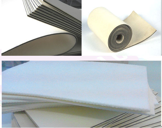 Protection chaude stratifiée de laine noire de coussin de presse de protection pour le lamineur de presse de carte de PVC
