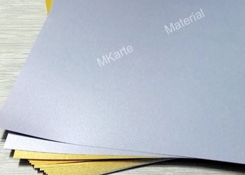 Le PVC imprimable de jet d'encre argenté couvre la taille d'A4 A3 avec l'excellente adhérence d'encre